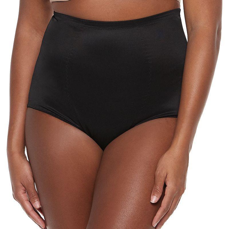 Plus Size Lunaire Tummy Panel Moderate Control Hi-Waist Brief 8622KX, Womens Product Image