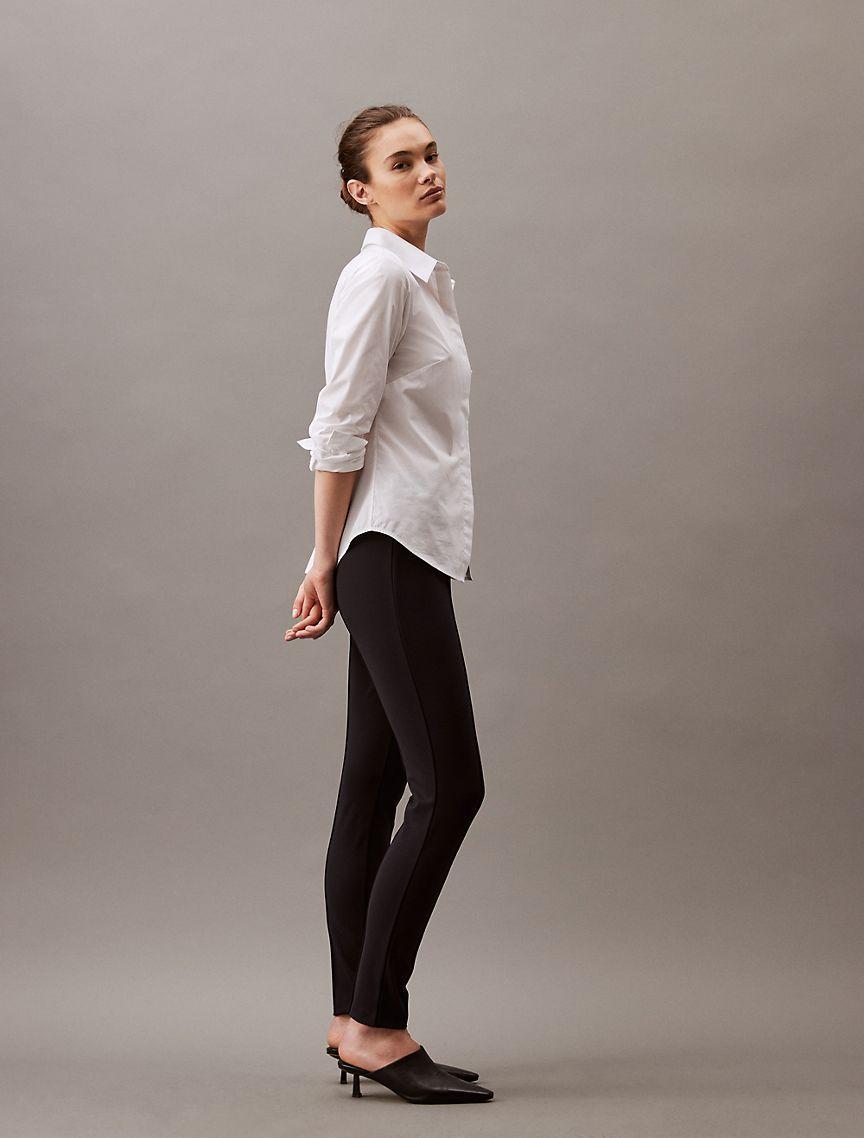 Ponte Skinny Fit Pants Product Image