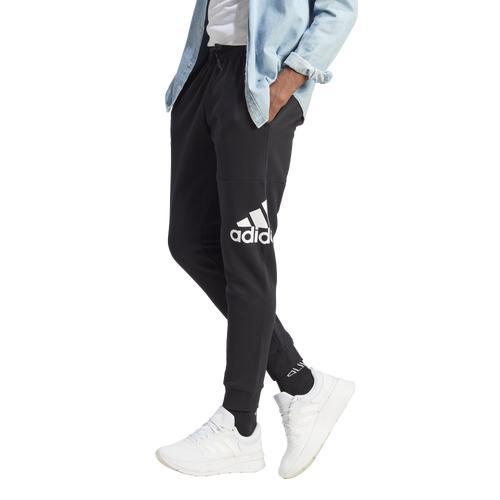 adidas Mens Essentials Fleece Tapered Cuff Big Logo Pants Product Image