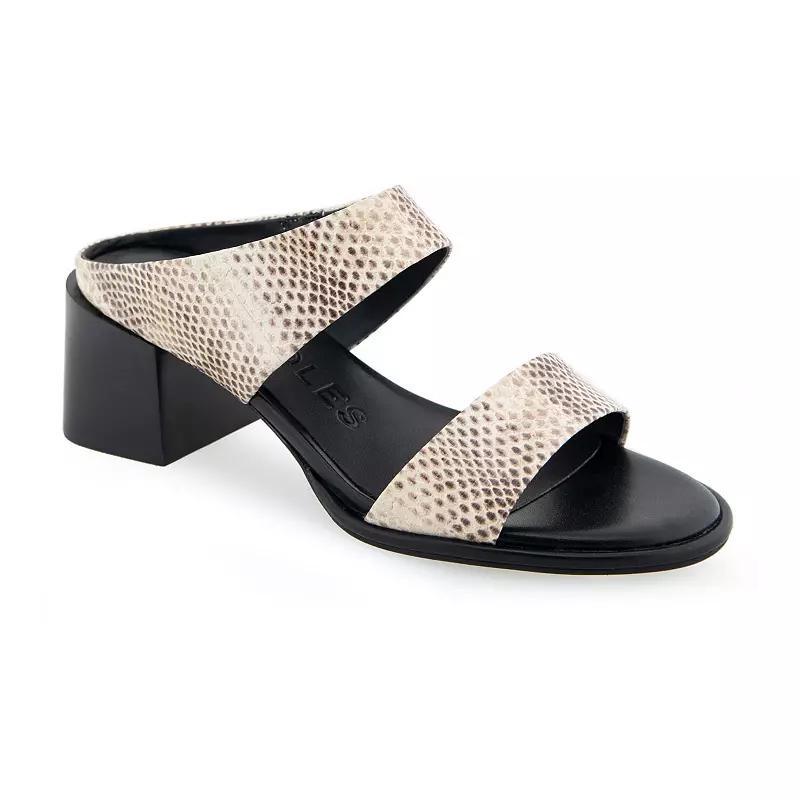 Aerosoles Nika Block Womens Leather Sandals Product Image