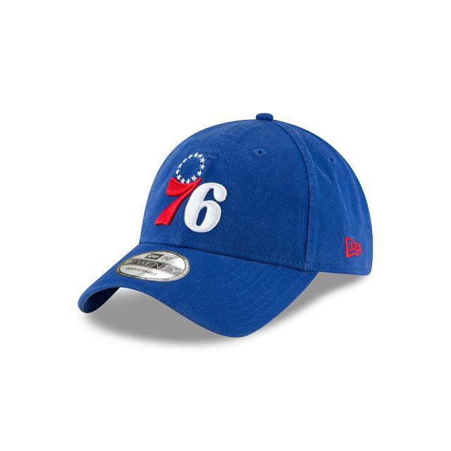 Philadelphia 76ers Core Classic Blue 9TWENTY Adjustable Hat Male Product Image