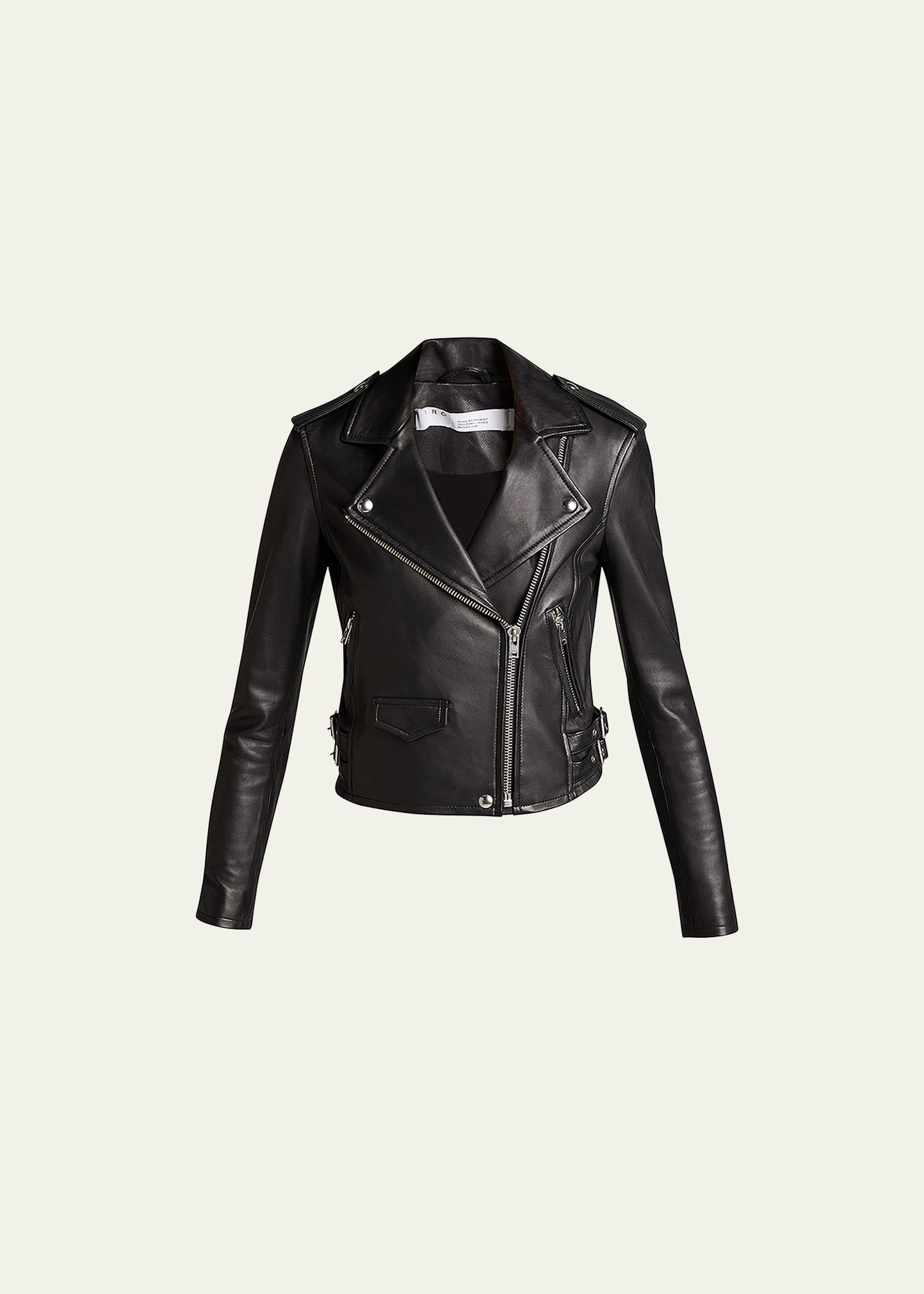 Womens Ashville Leather Jacket Product Image