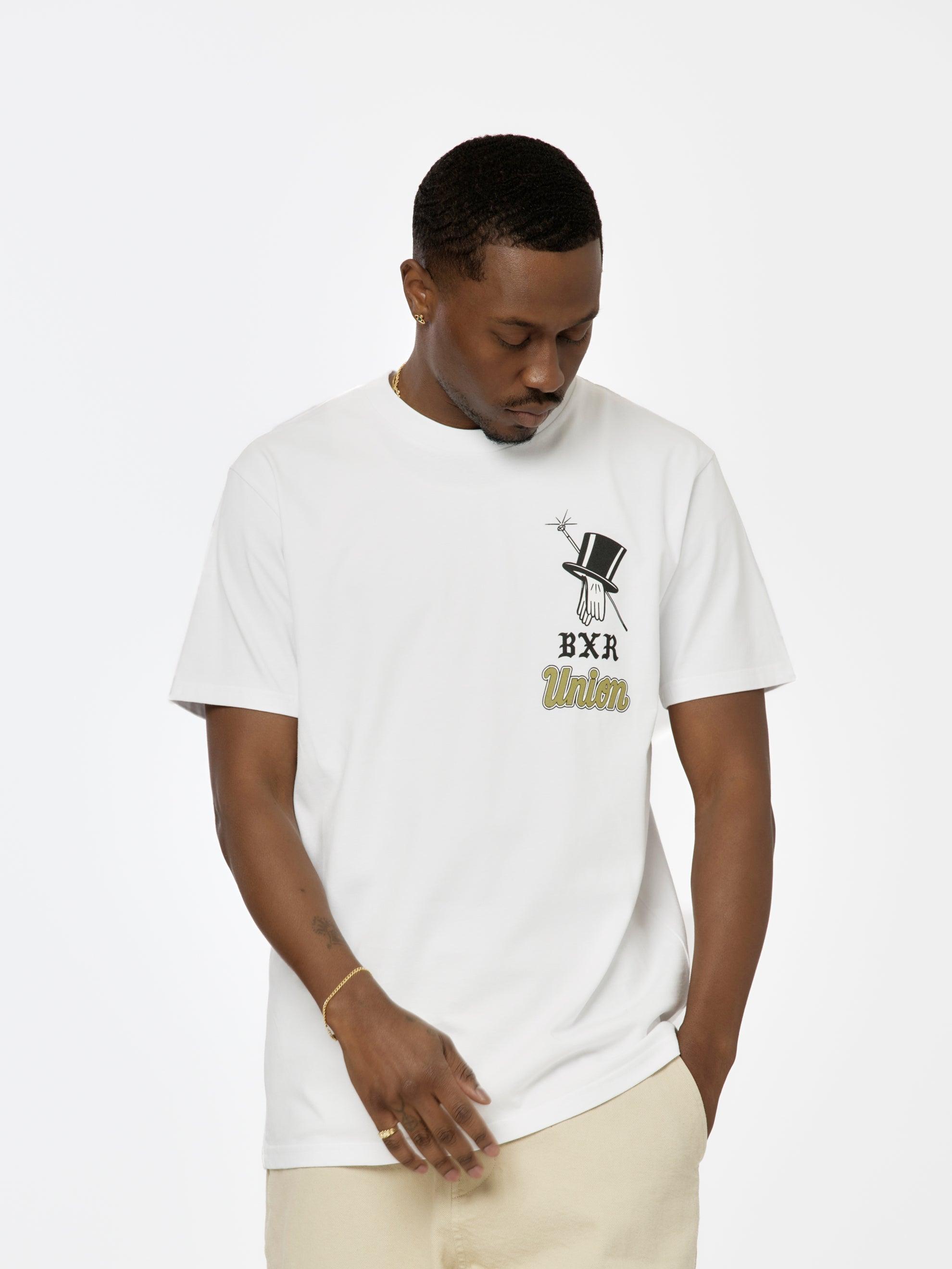 BXR + UNION GENTS OF DESIRE SEAL TEE (White) Product Image