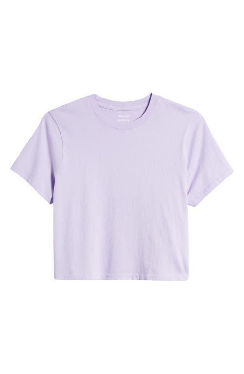 Madewell Softfade Cotton Blend Boxy Crop T-Shirt Product Image