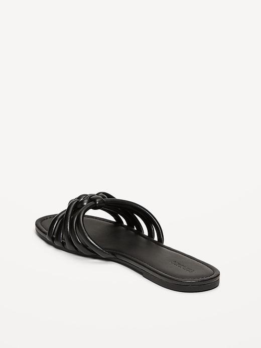 Knotted Puff Slide Sandals product image