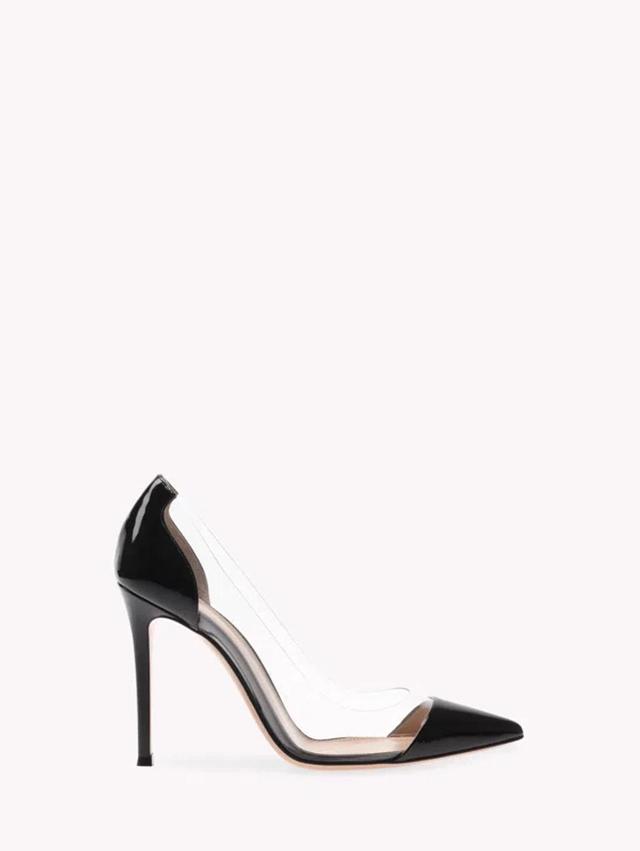 GIANVITO ROSSI Plexi In Black Product Image