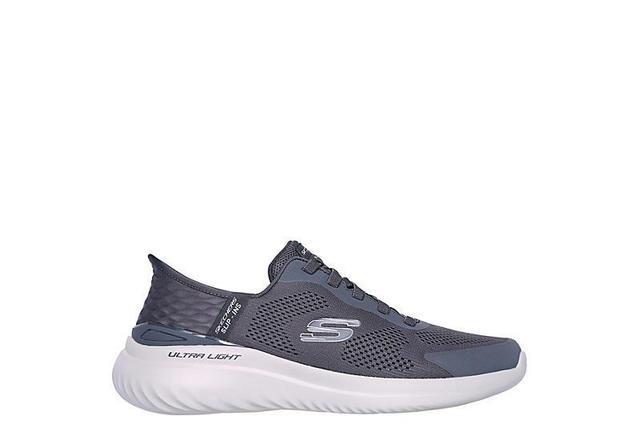 SKECHERS Bounder 2.0 Emerged Hands Free Slip-Ins (Charcoal) Men's Shoes Product Image