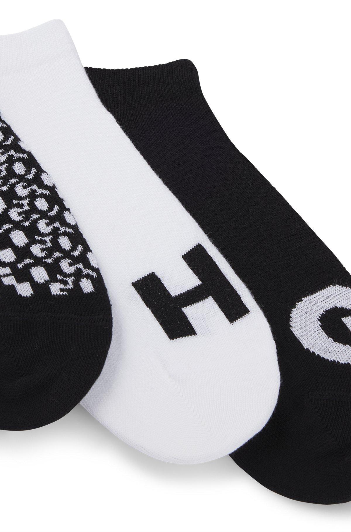 Three-pack of ankle socks in cotton Product Image