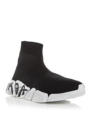 Balenciaga Womens Speed 2.0 Knit High Top Sock Sneakers Product Image