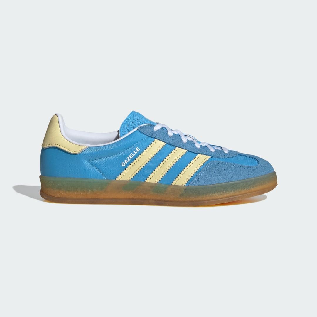 adidas Gazelle Indoor Shoes Cloud White 7 Womens Product Image