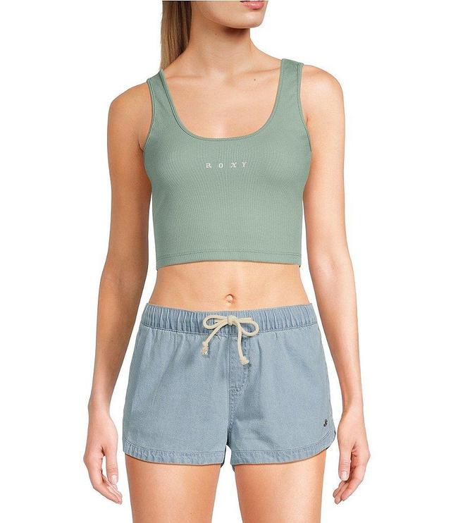 Roxy Roxify Dive In Rib Crop Tank Top Product Image