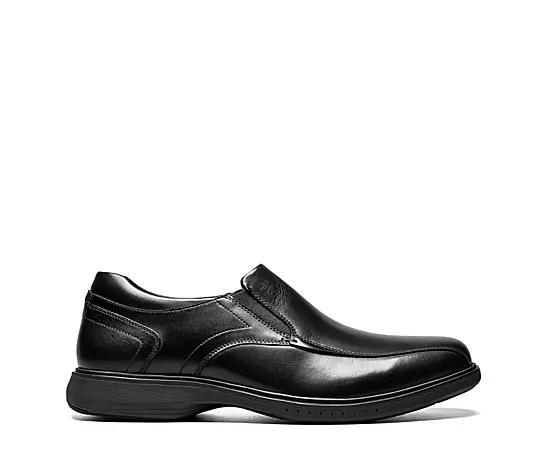 Nunn Bush Shoes KORE Pro Bike Toe Slip On Black Product Image