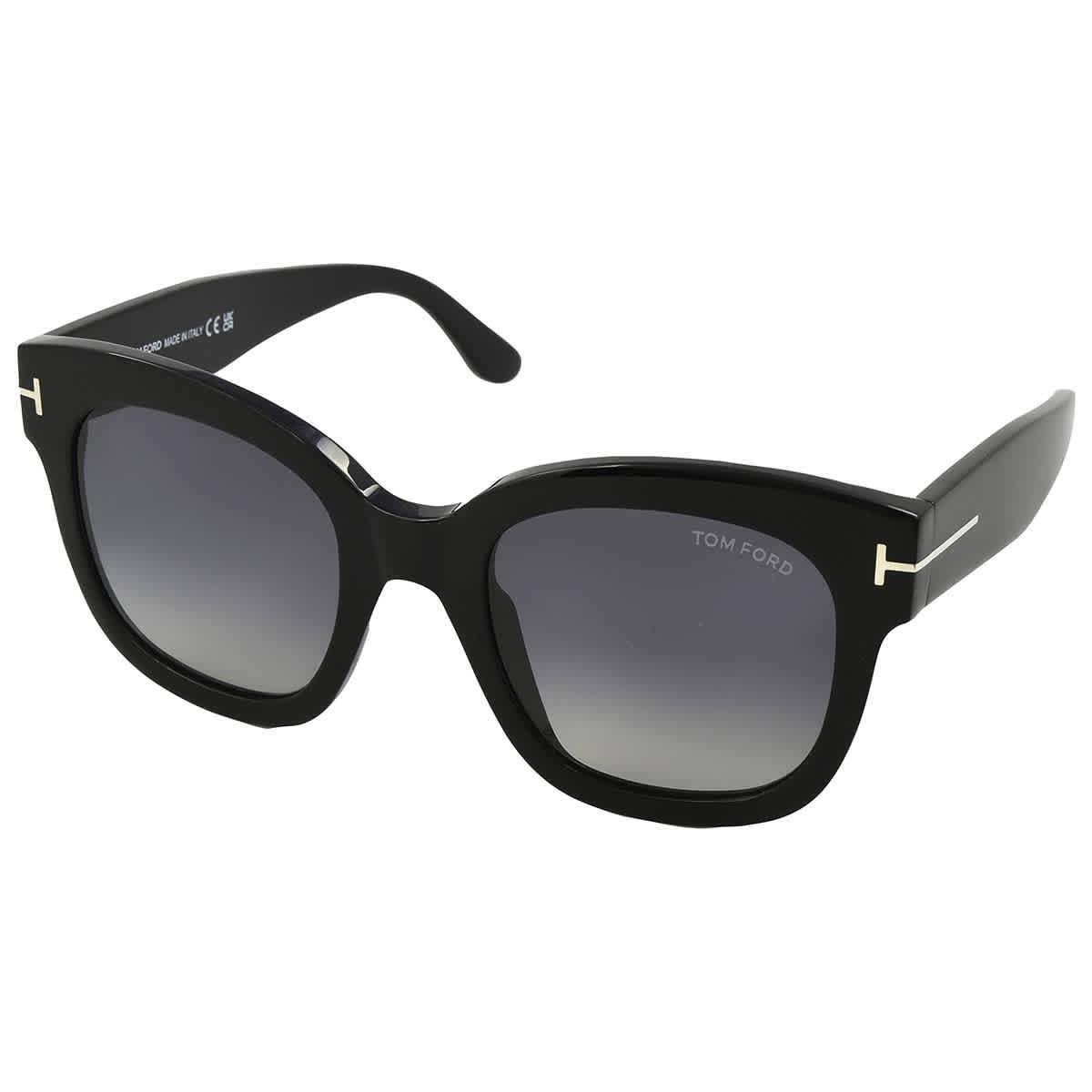 TOM FORD Beatrix 52mm Polarized Gradient Square Sunglasses Product Image