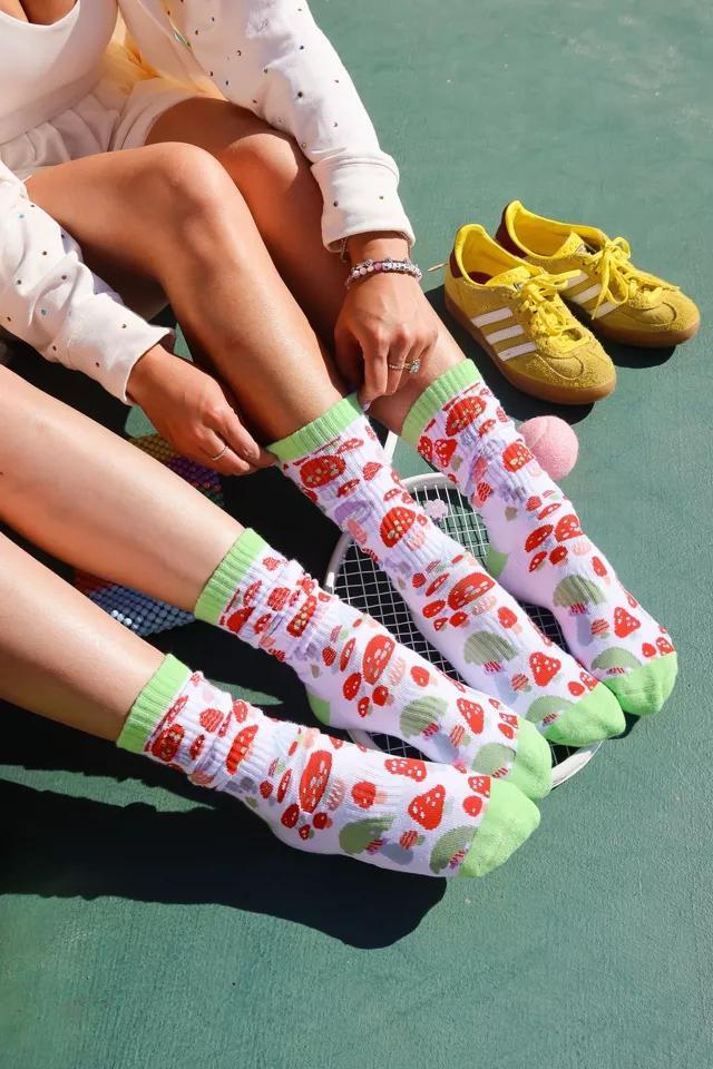 Sock Candy Mushroom Forest Tennis Sock Product Image