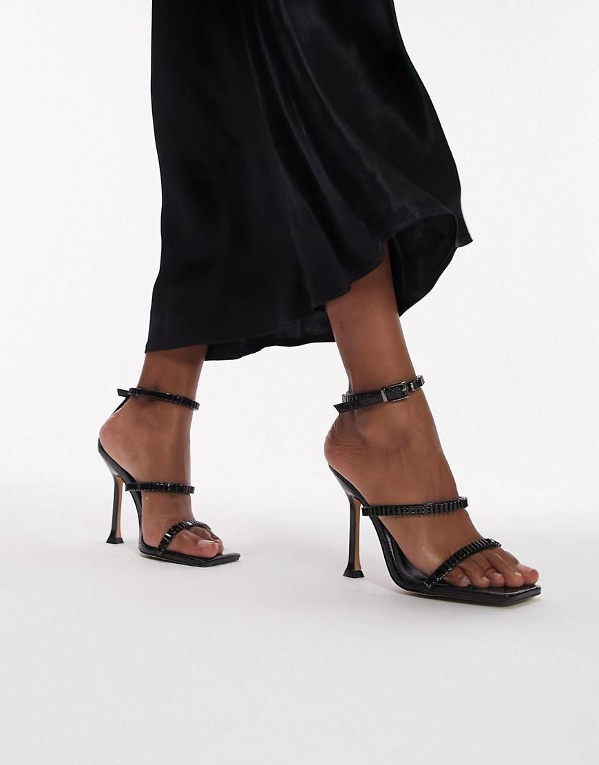 Topshop Spencer strappy platform sandals Product Image