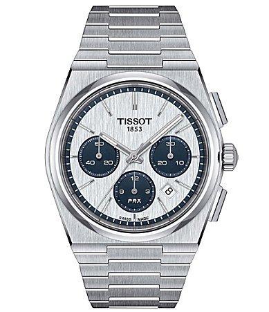 Tissot Mens Prx Automatic Chronograph Stainless Steel Bracelet Watch Product Image