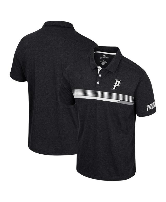 Mens Colosseum Black Providence Friars No Problemo Polo Product Image