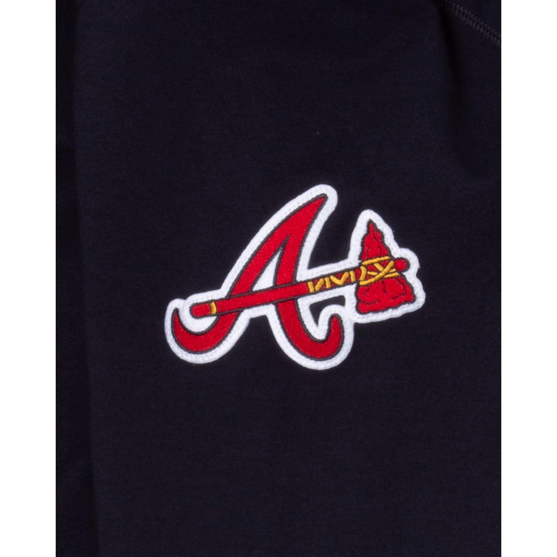 Atlanta Braves Logo Select Hoodie Male Product Image