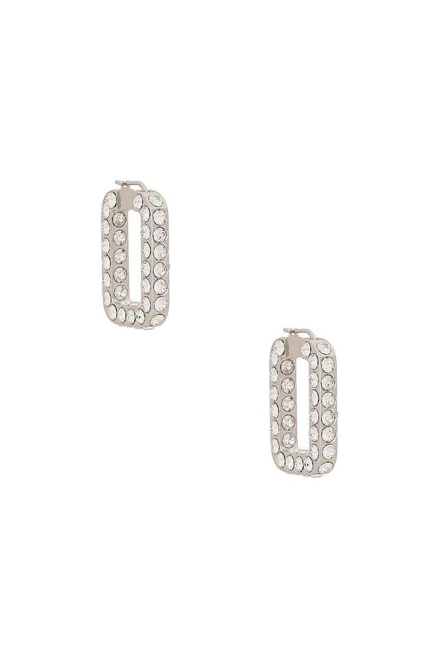 AMINA MUADDI Charlotte Hoop Earrings Product Image