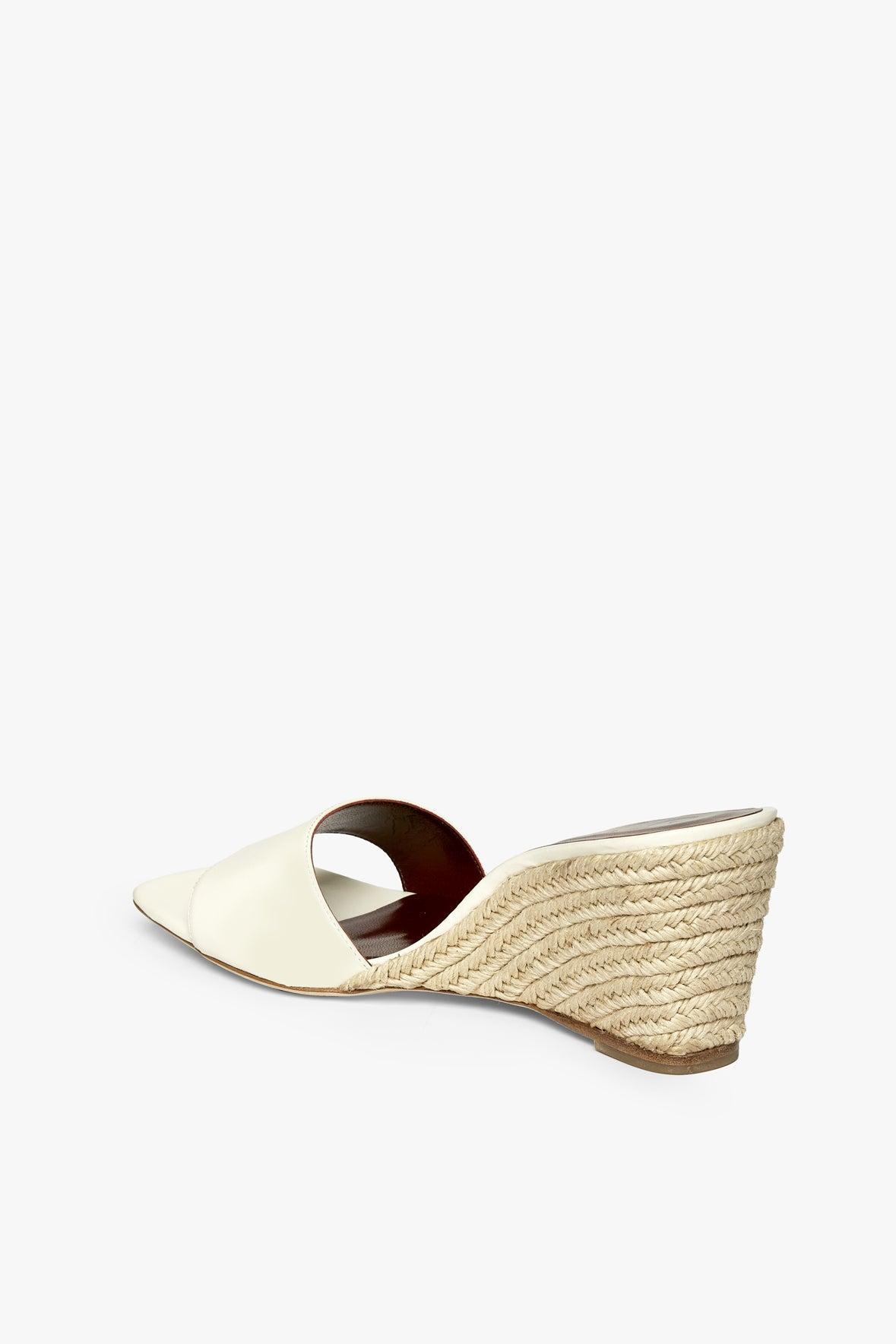 BILLIE ESPADRILLE WEDGE | NATURAL CREAM Product Image