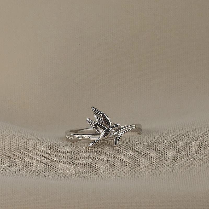 Bird Alloy Open Ring Product Image