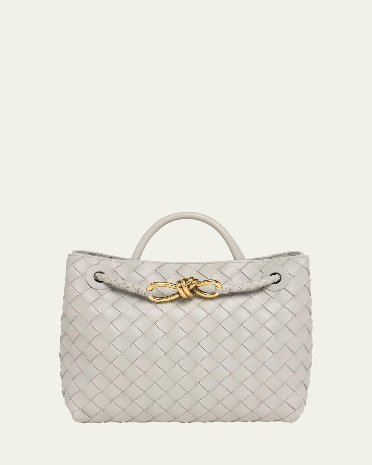 Bottega Veneta Andiamo Small Woven Shoulder Bag Product Image