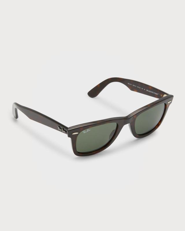 Mens Square Acetate Gradient Sunglasses Product Image