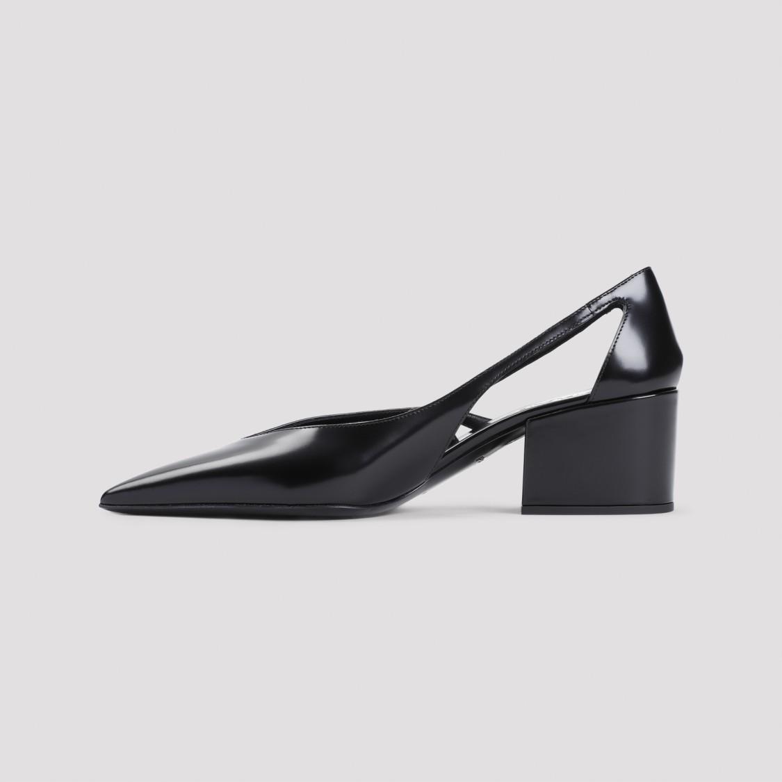 PRADA Black Leather Pumps Product Image