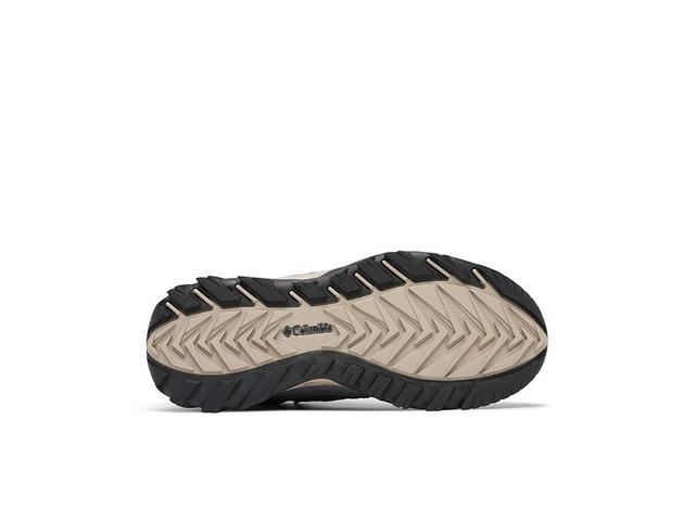 Columbia Strata Trail Mid Wp (City Grey/Savory) Men's Shoes Product Image