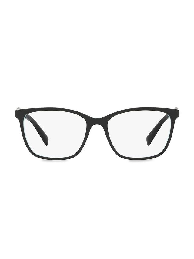 Womens 54MM Square Eyeglasses Product Image