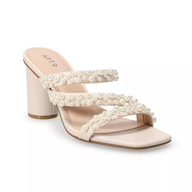 Apt. 9 Patryce Womens Simulated Pearl Dress Sandals Product Image