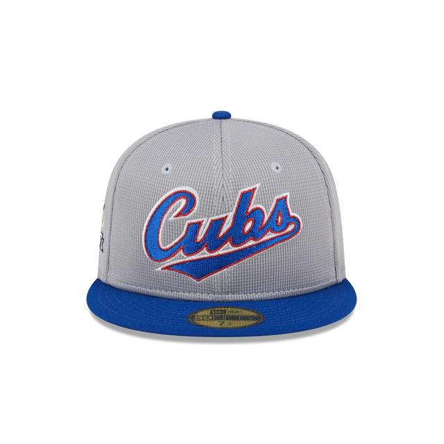 Chicago Cubs Pivot Mesh 59FIFTY Fitted Hat Male Product Image