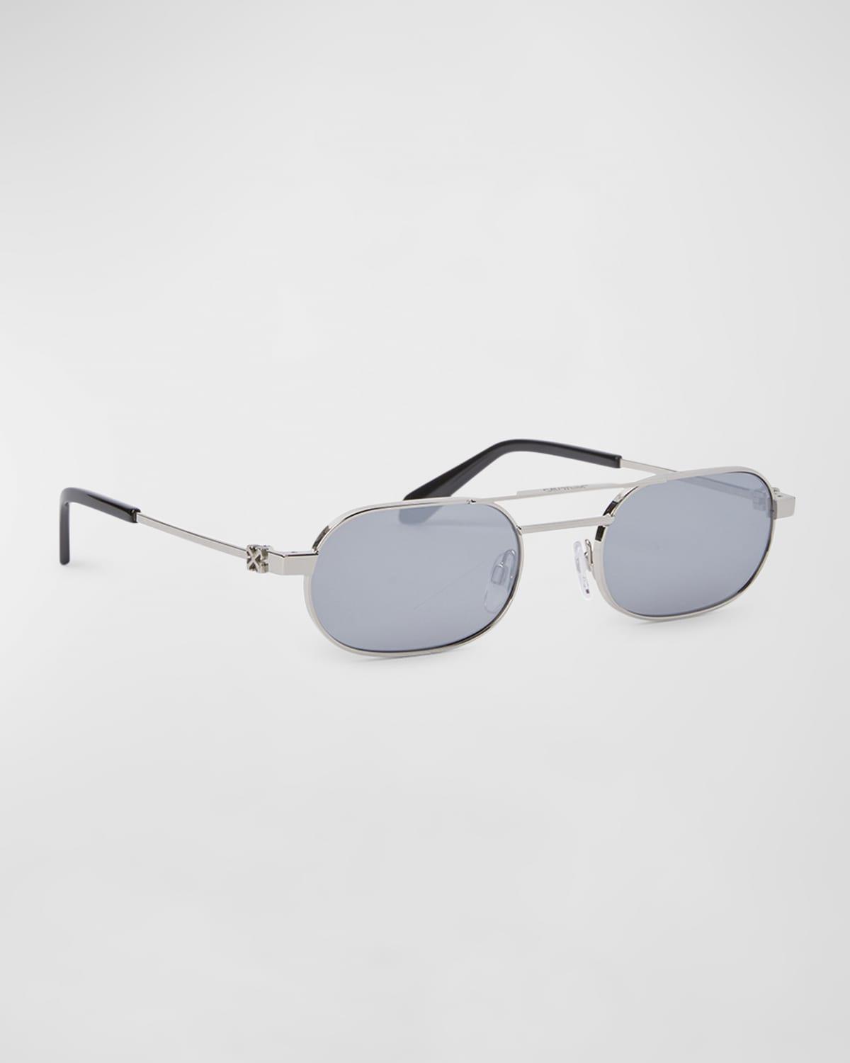 Men's Vaiden Metal Oval Sunglasses Product Image