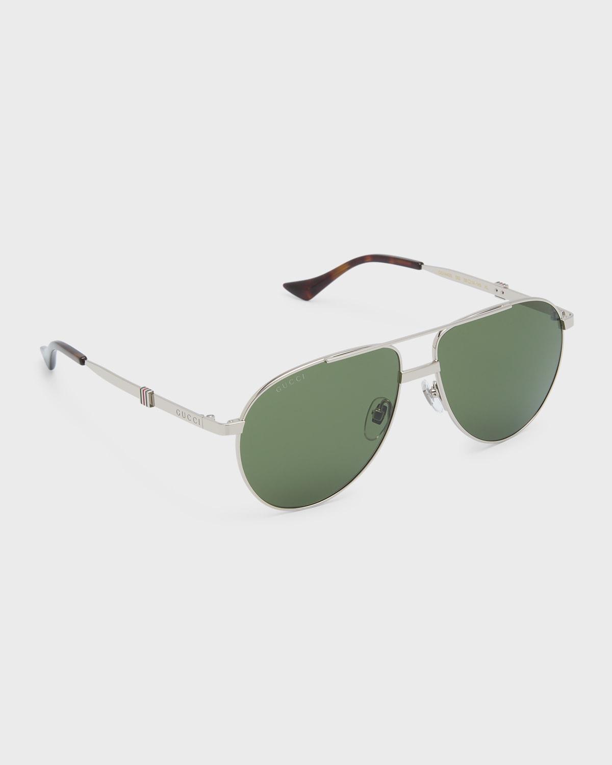 Mens GG1440Sm Metal Aviator Sunglasses Product Image