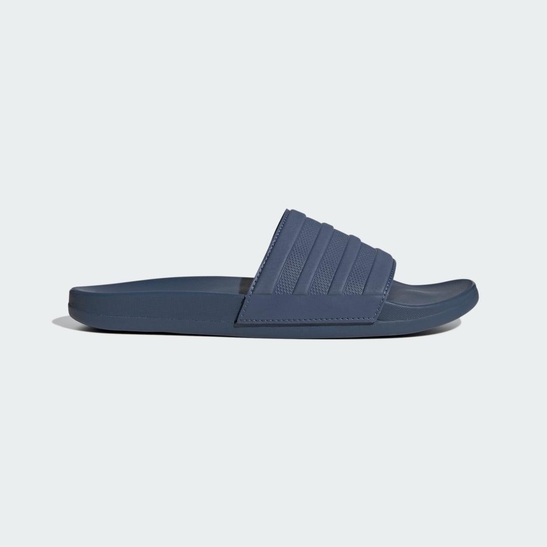 adidas Adilette Comfort Slides Charcoal Solid Grey M 11 / W 12 Unisex Product Image