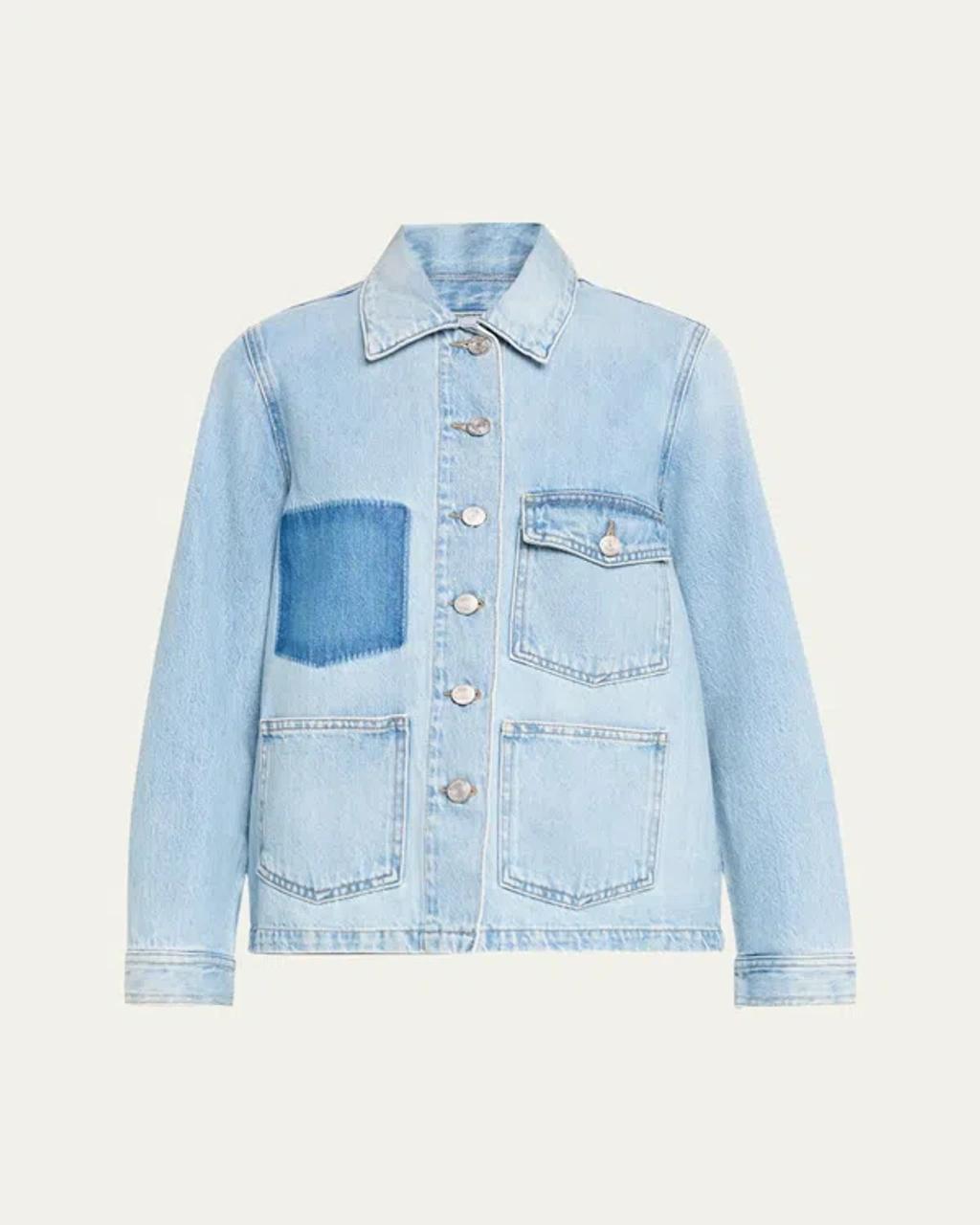 FRAME Chore Denim Jacket In Blau product image