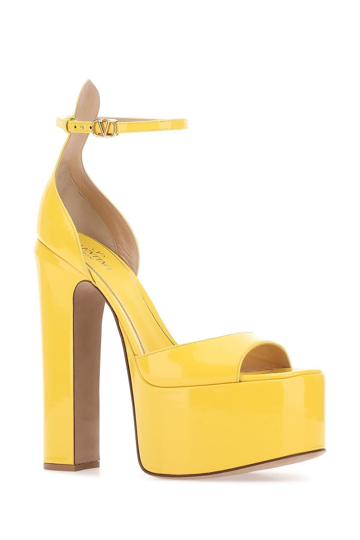 VALENTINO GARAVANI Sandals In Yellow Product Image