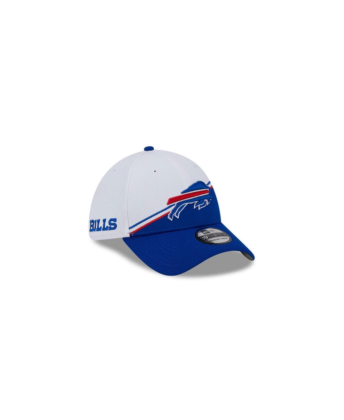 Mens New Era White Buffalo Bills 2023 Sideline 39THIRTY Flex Hat - White Product Image