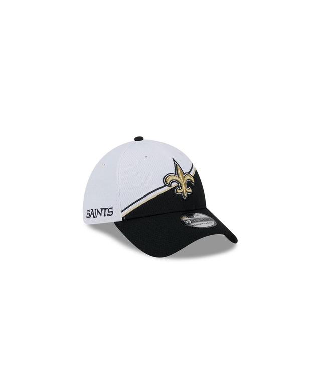 Mens New Era White New Orleans Saints 2023 Sideline 39THIRTY Flex Hat - White Product Image