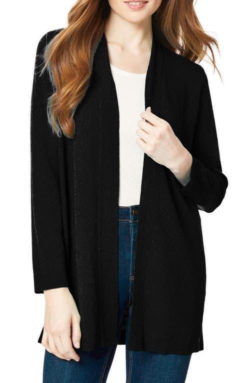 Jones New York Womens Icon Open-Front Relaxed Cardigan Product Image