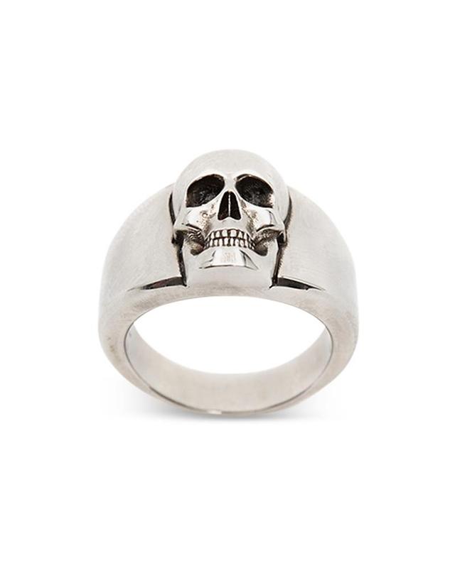 Mens Skull Signet Ring Product Image