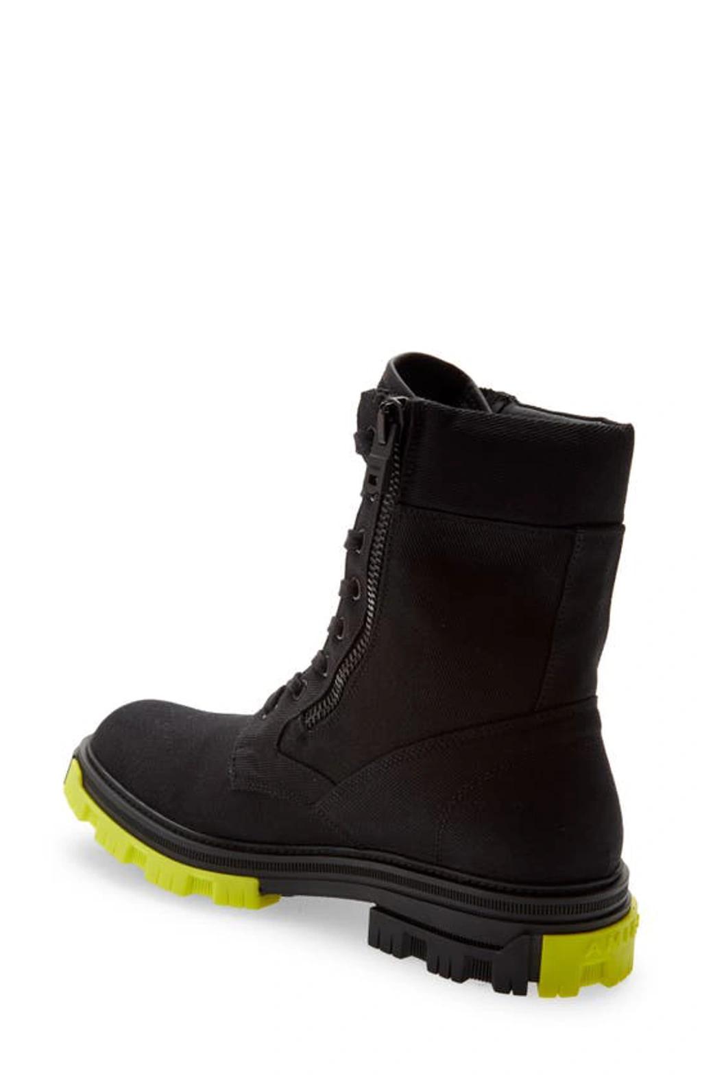 AMIRI Logo-patch Ankle Boots In Black Product Image