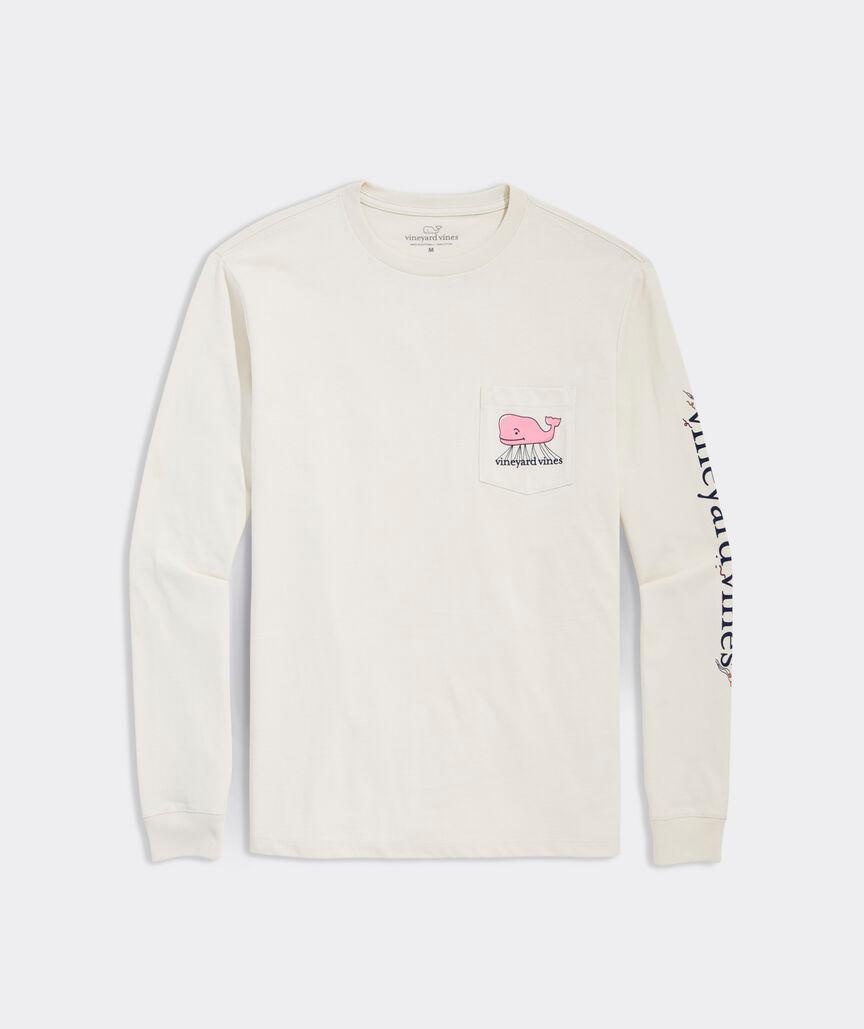 Thanksgiving Parade Whale Long-Sleeve Pocket Tee Product Image