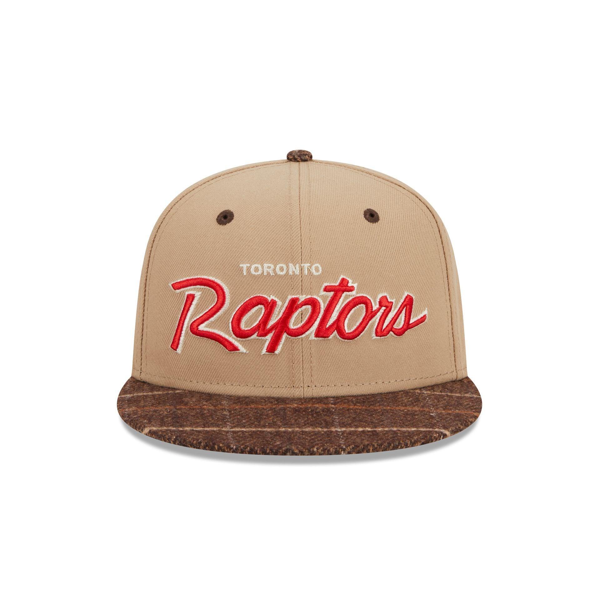 Toronto Raptors Traditional Check 9FIFTY Snapback Hat Male Product Image