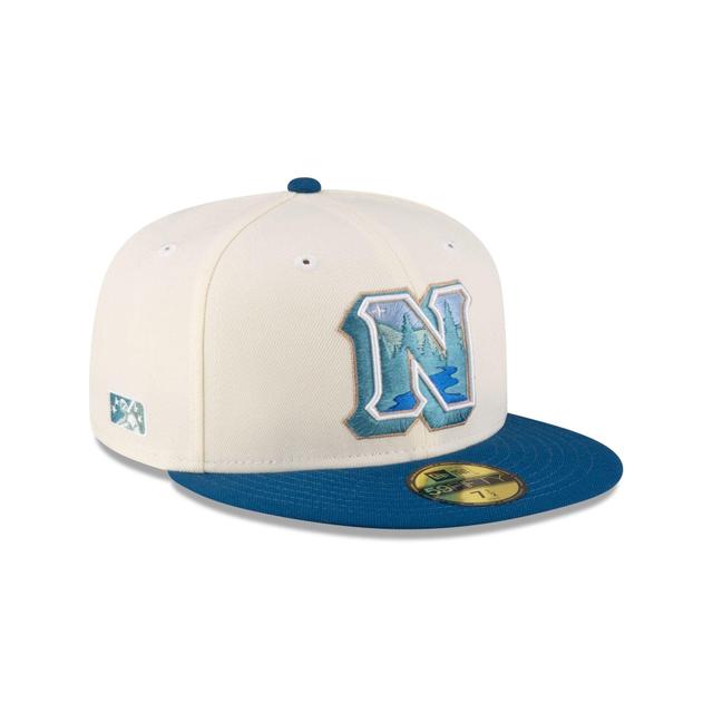 Northwest Arkansas Naturals Chrome Blue 59FIFTY Fitted Hat Male Product Image