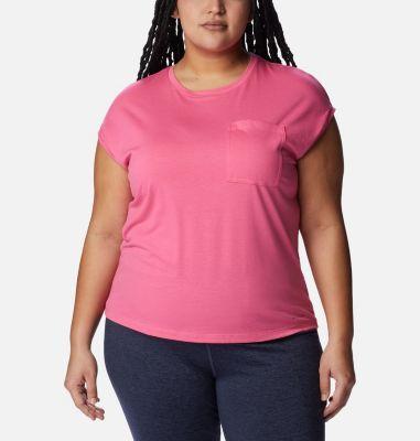 Columbia Womens Boundless Trek T-Shirt - Plus Size- Product Image