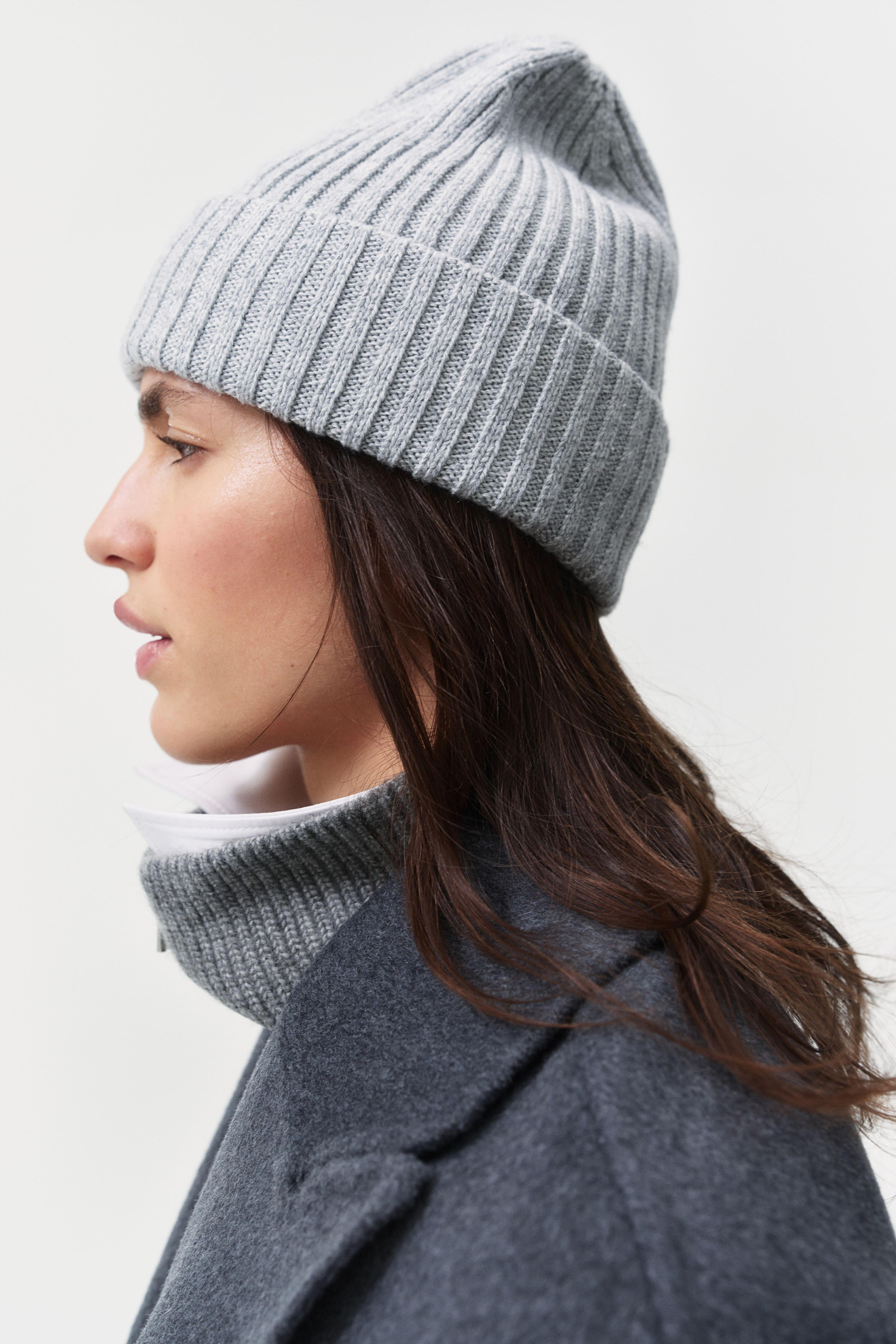 Rib-Knit Beanie Product Image