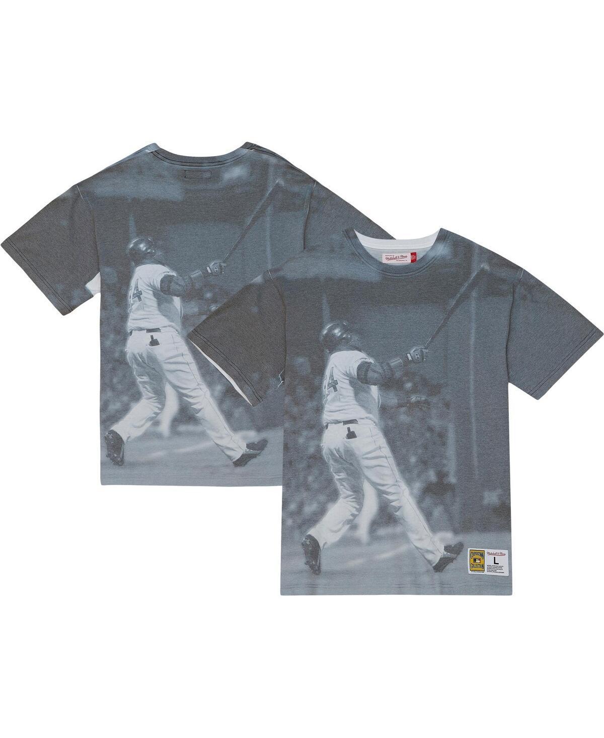 Mens Mitchell & Ness David Ortiz Boston Red Sox Cooperstown Collection Highlight Sublimated Player Graphic T-Shirt Product Image