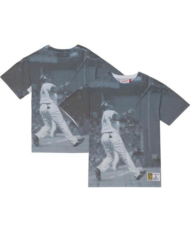 Mens Mitchell & Ness David Ortiz Boston Red Sox Cooperstown Collection Highlight Sublimated Player Graphic T-Shirt Product Image