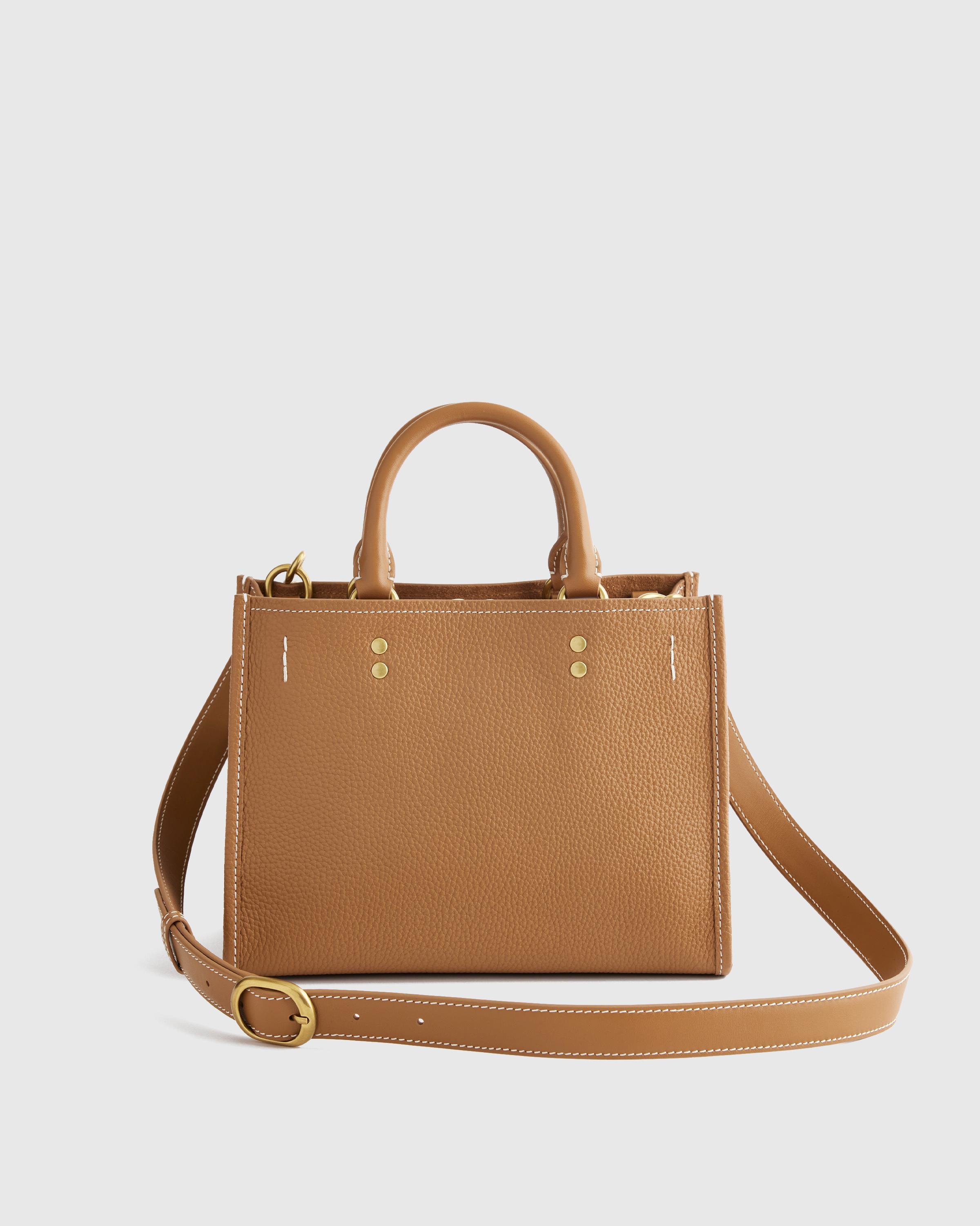 Italian Leather Mini Convertible Satchel Product Image